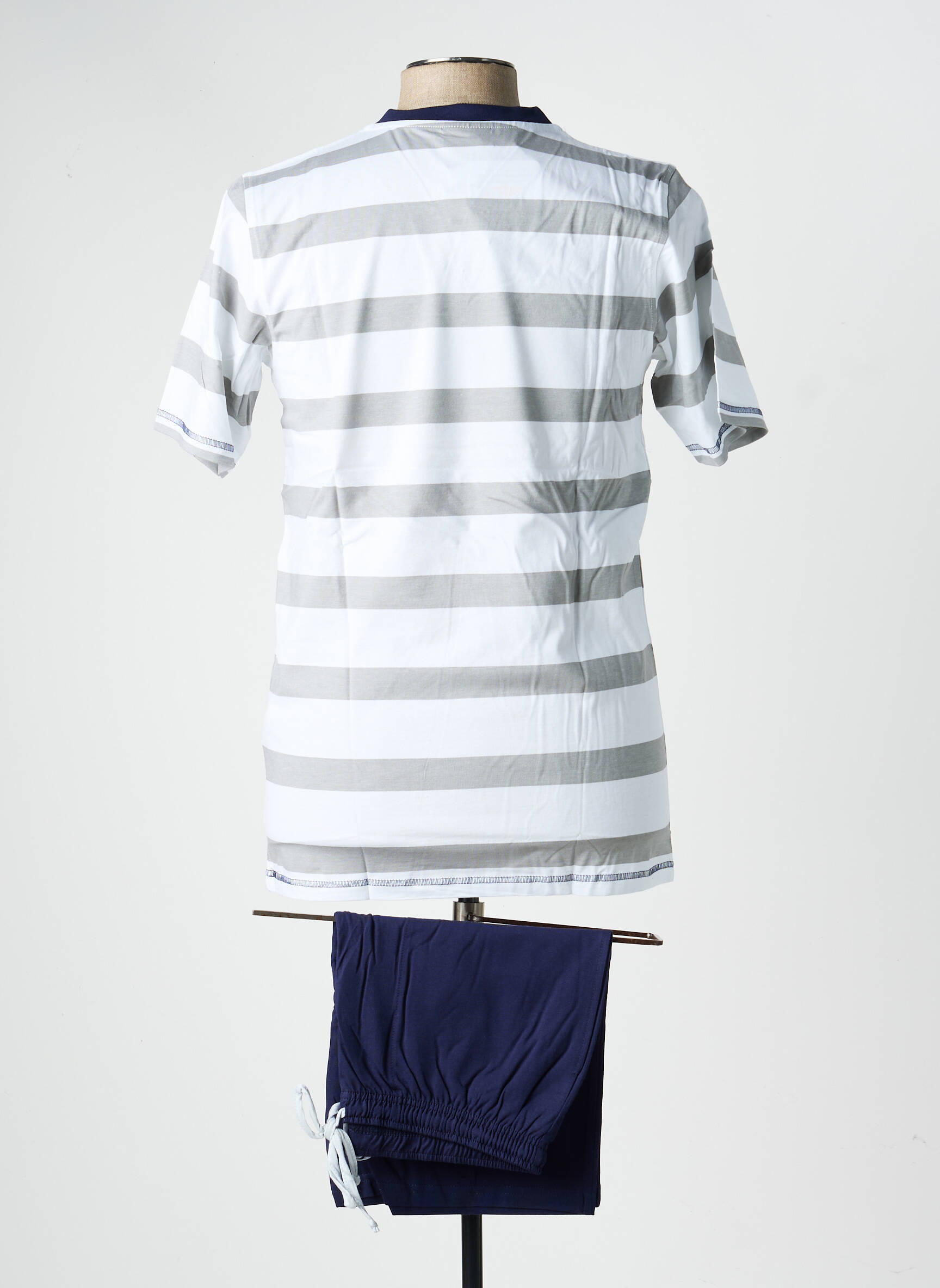 Pyjashort sérigraphie bleu RINGELLA homme