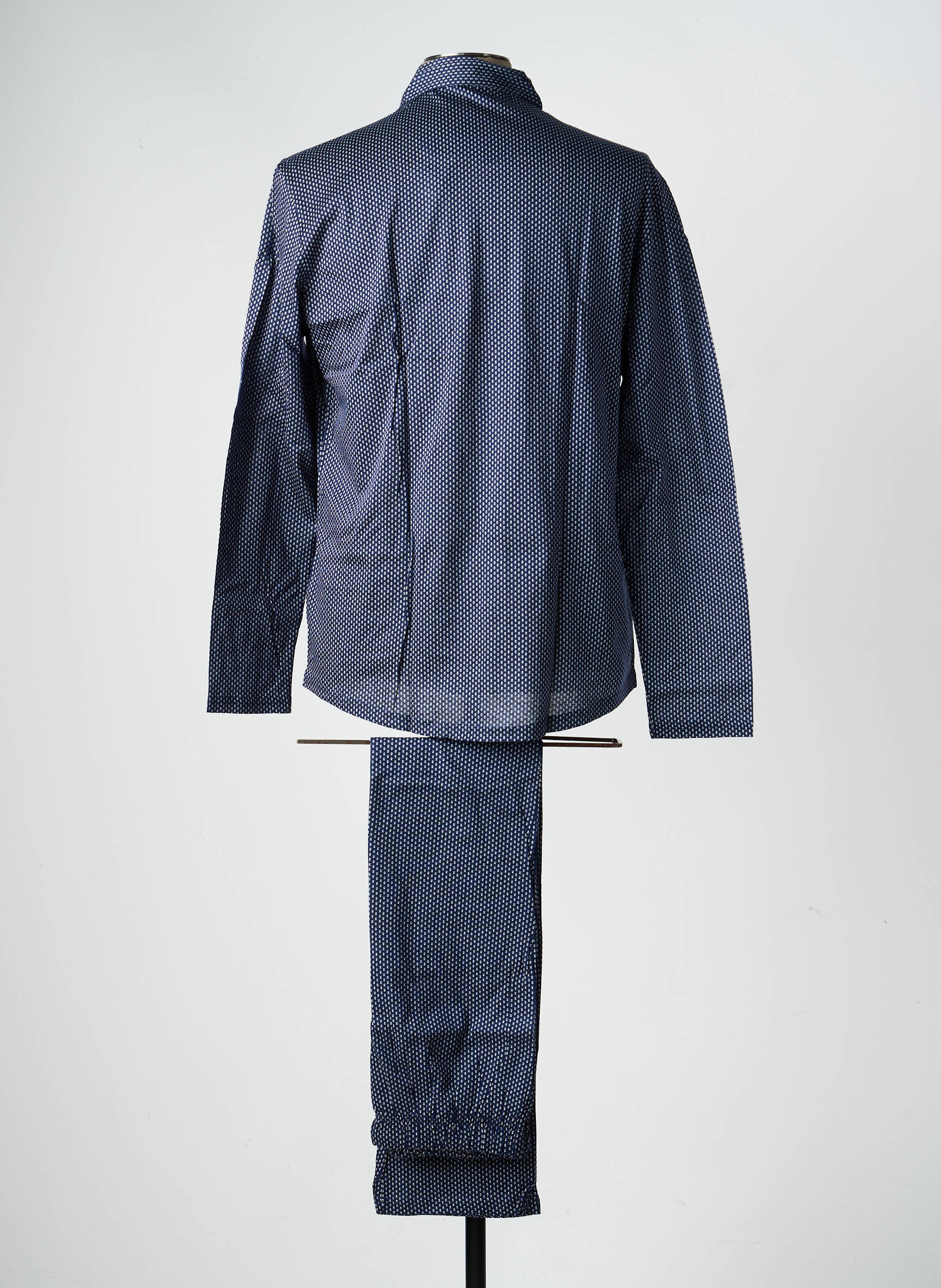 Pyjama coupe droite bleu HOM homme