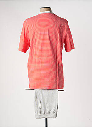 Pyjashort fermeture boutonnée sur le devant rouge EMINENCE homme