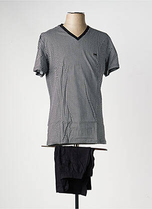 Pyjashort stretch noir HOM homme