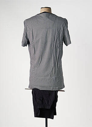 Pyjashort stretch noir HOM homme