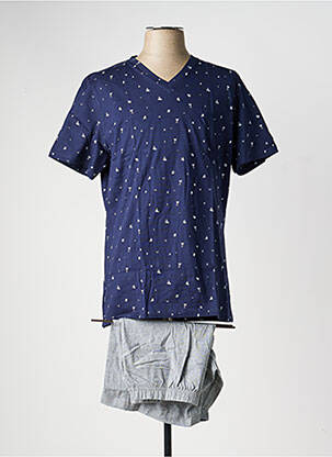 Pyjashort stretch bleu HOM homme