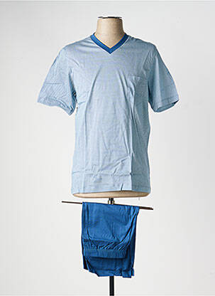 Pyjashort stretch bleu EMINENCE homme