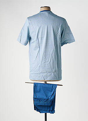 Pyjashort stretch bleu EMINENCE homme