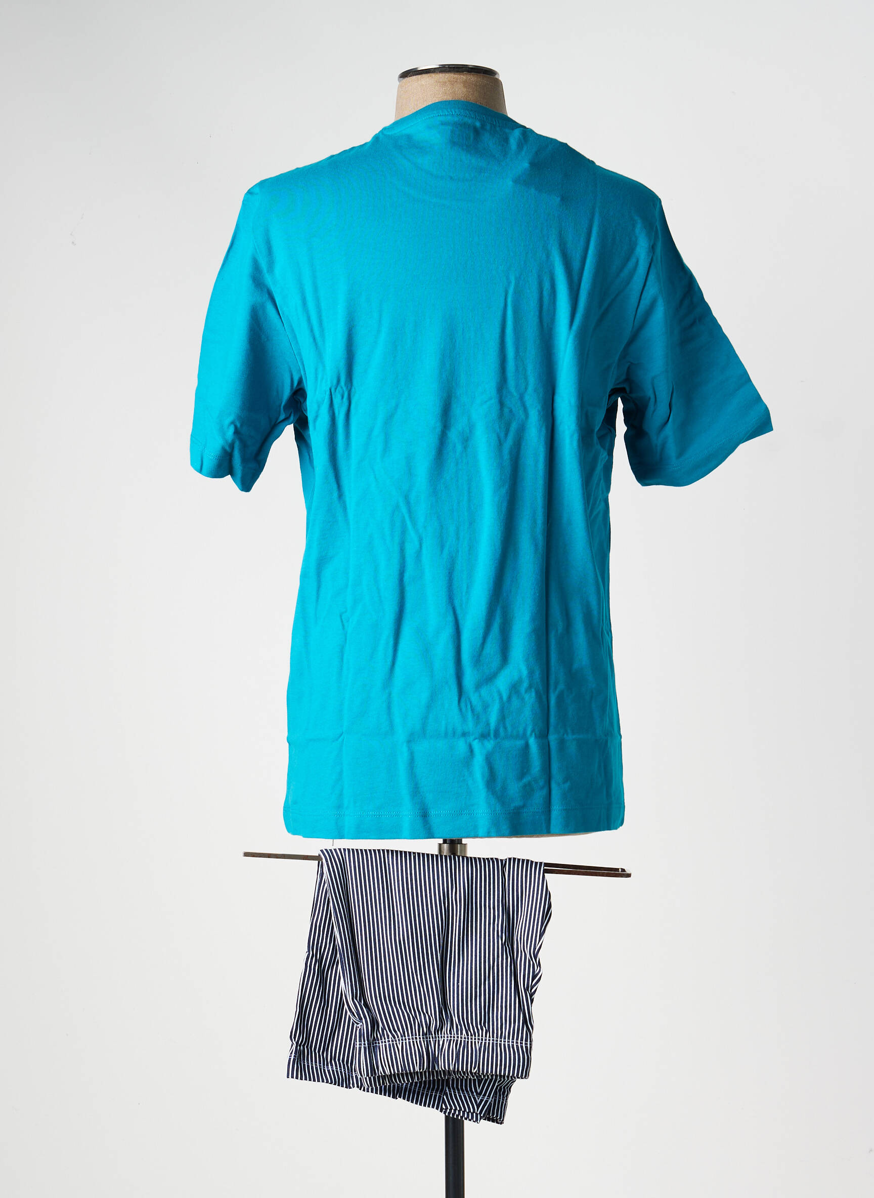 Pyjashort stretch bleu EMINENCE homme