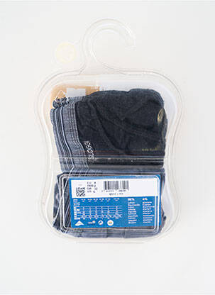 Slip tissage popeline noir SLOGGI homme