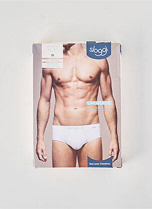 Slip stretch noir SLOGGI homme