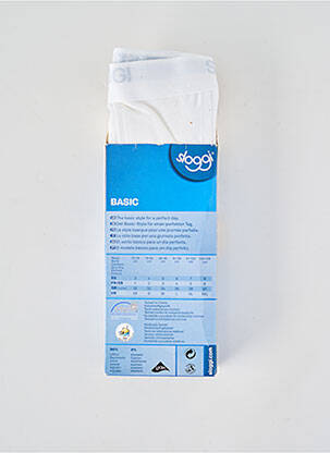 Boxer stretch blanc SLOGGI homme