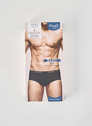 Boxer stretch noir SLOGGI homme