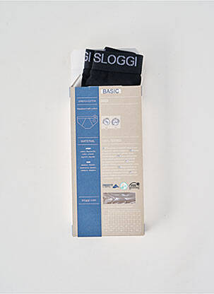 Boxer stretch noir SLOGGI homme