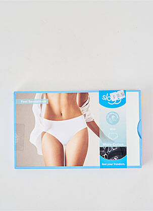 Culotte stretch noir SLOGGI femme