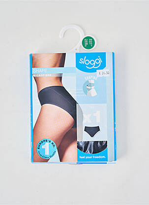 Culotte stretch noir SLOGGI femme