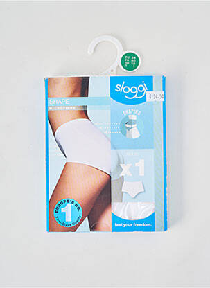 Culotte stretch blanc SLOGGI femme