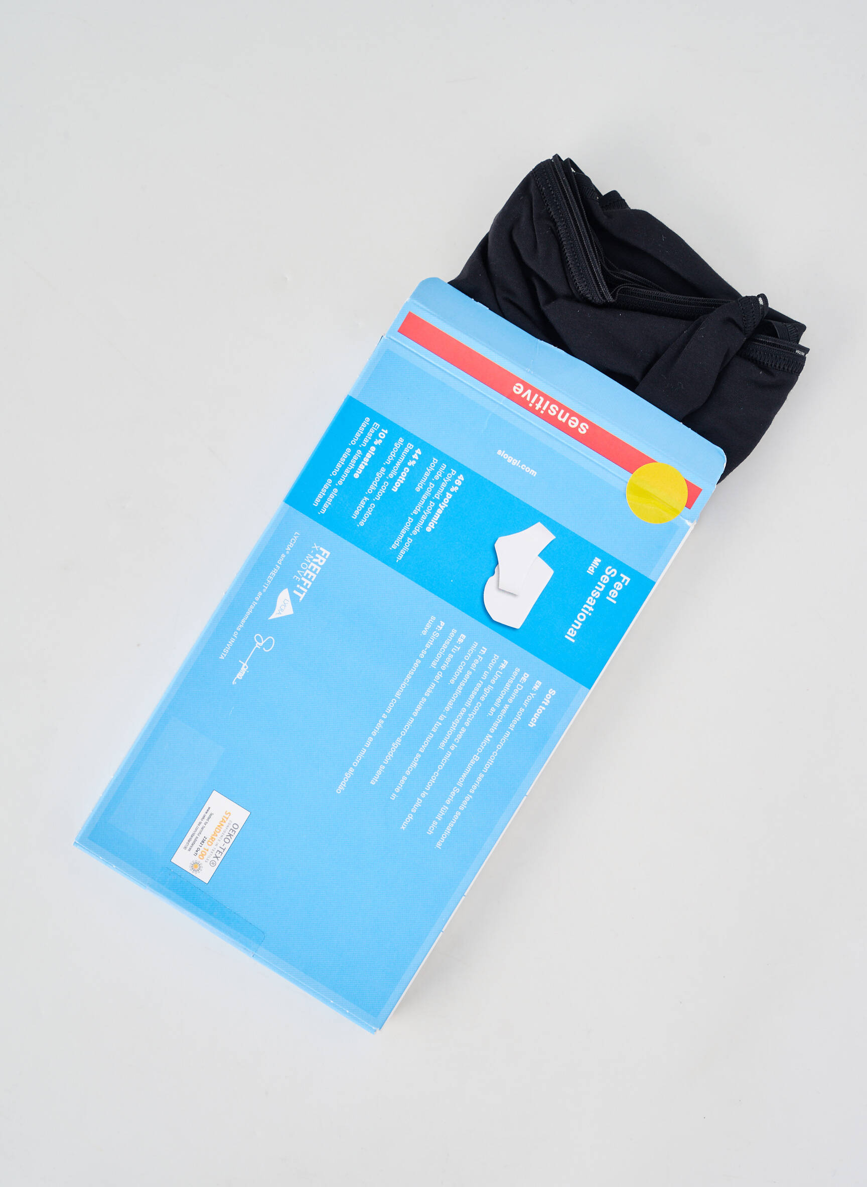 Culotte stretch noir SLOGGI femme