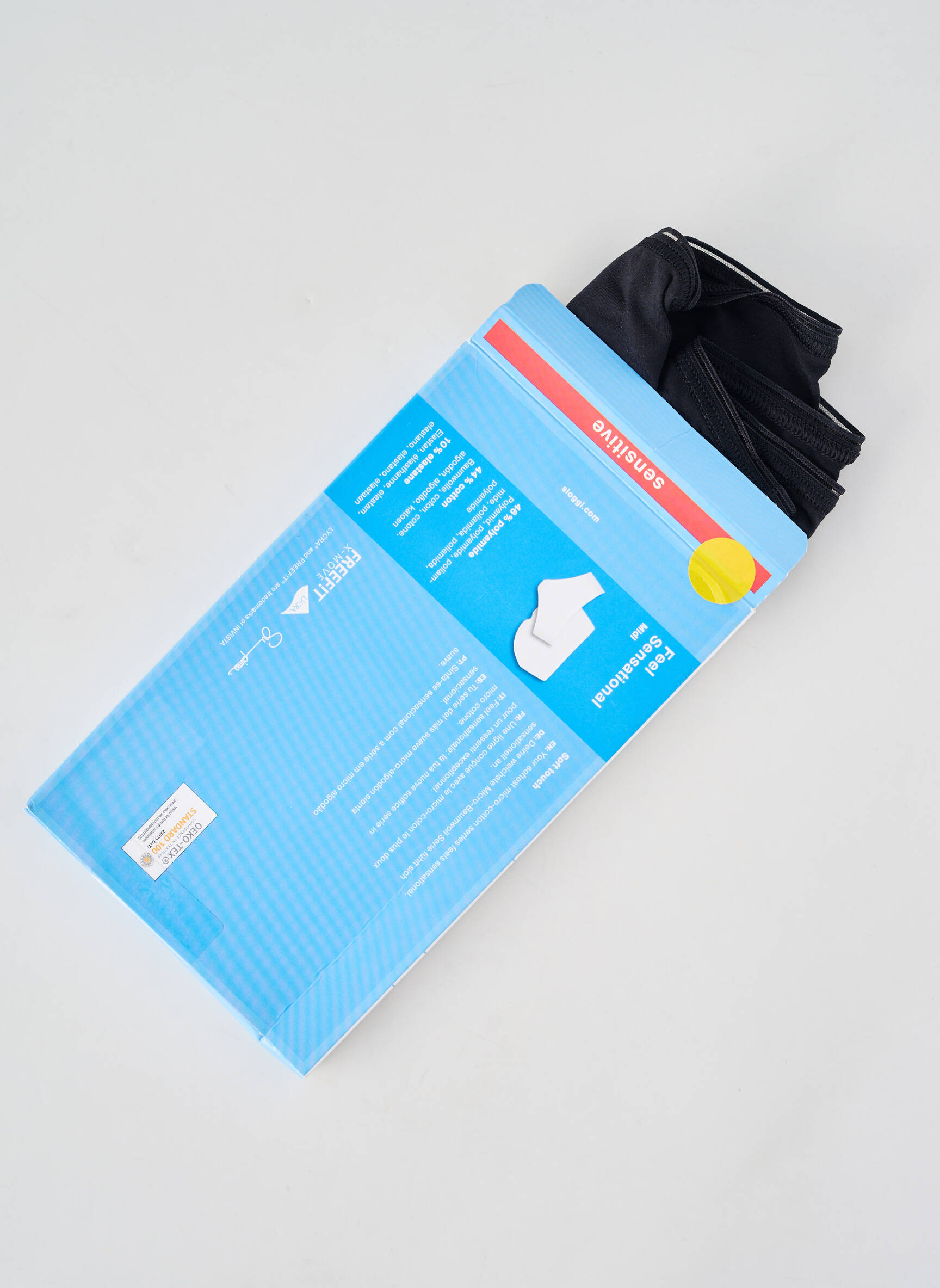 Culotte stretch noir SLOGGI femme