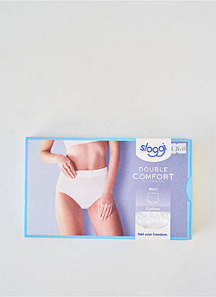 Culotte haute stretch blanc SLOGGI femme