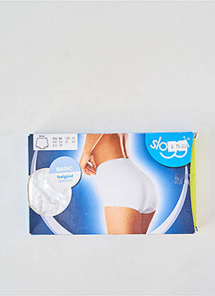 Shorty stretch blanc SLOGGI femme