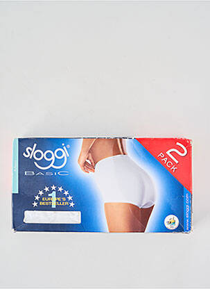 Culotte stretch blanc SLOGGI femme