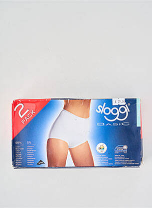 Culotte stretch blanc SLOGGI femme