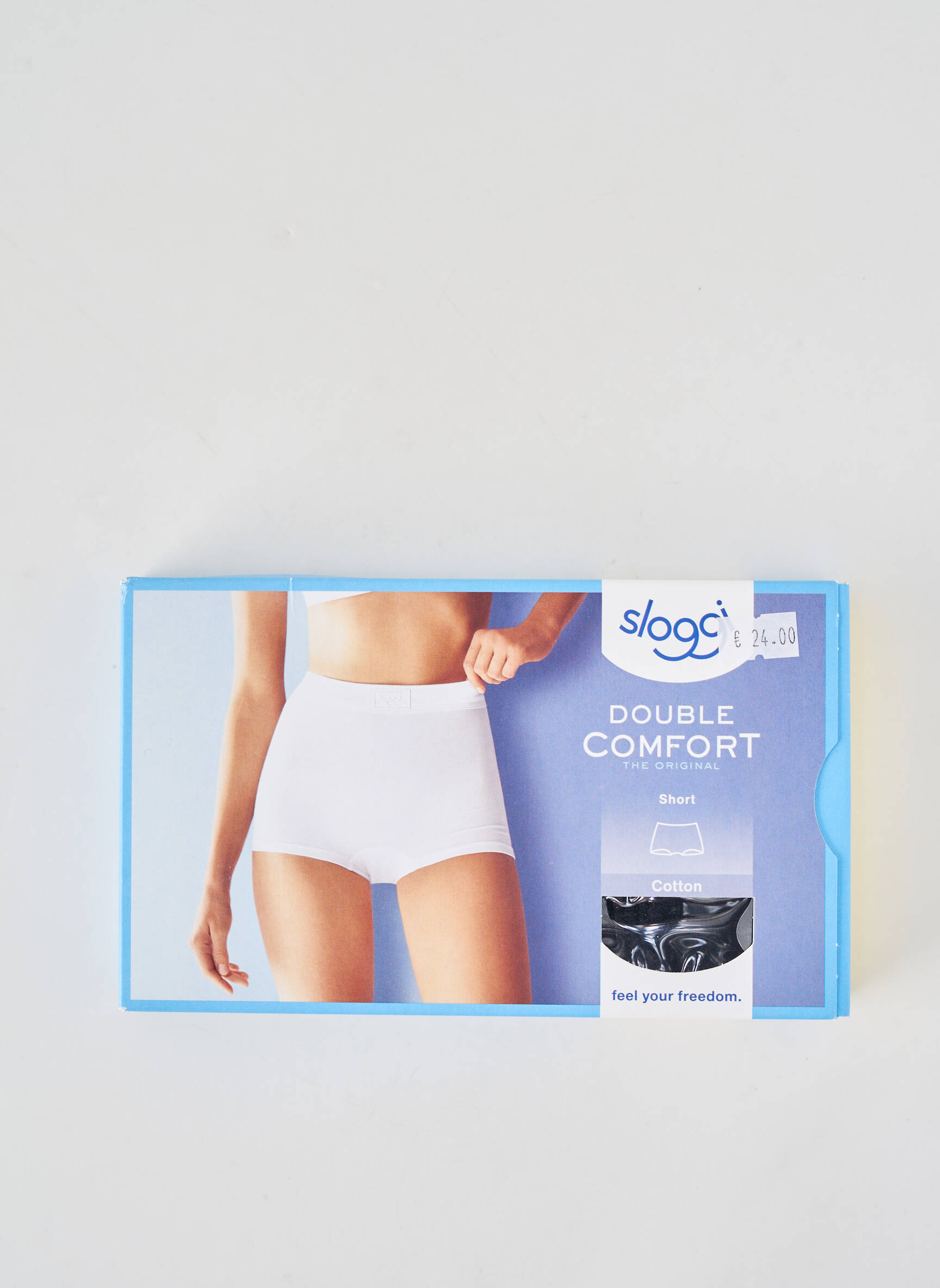 Shorty short noir SLOGGI femme