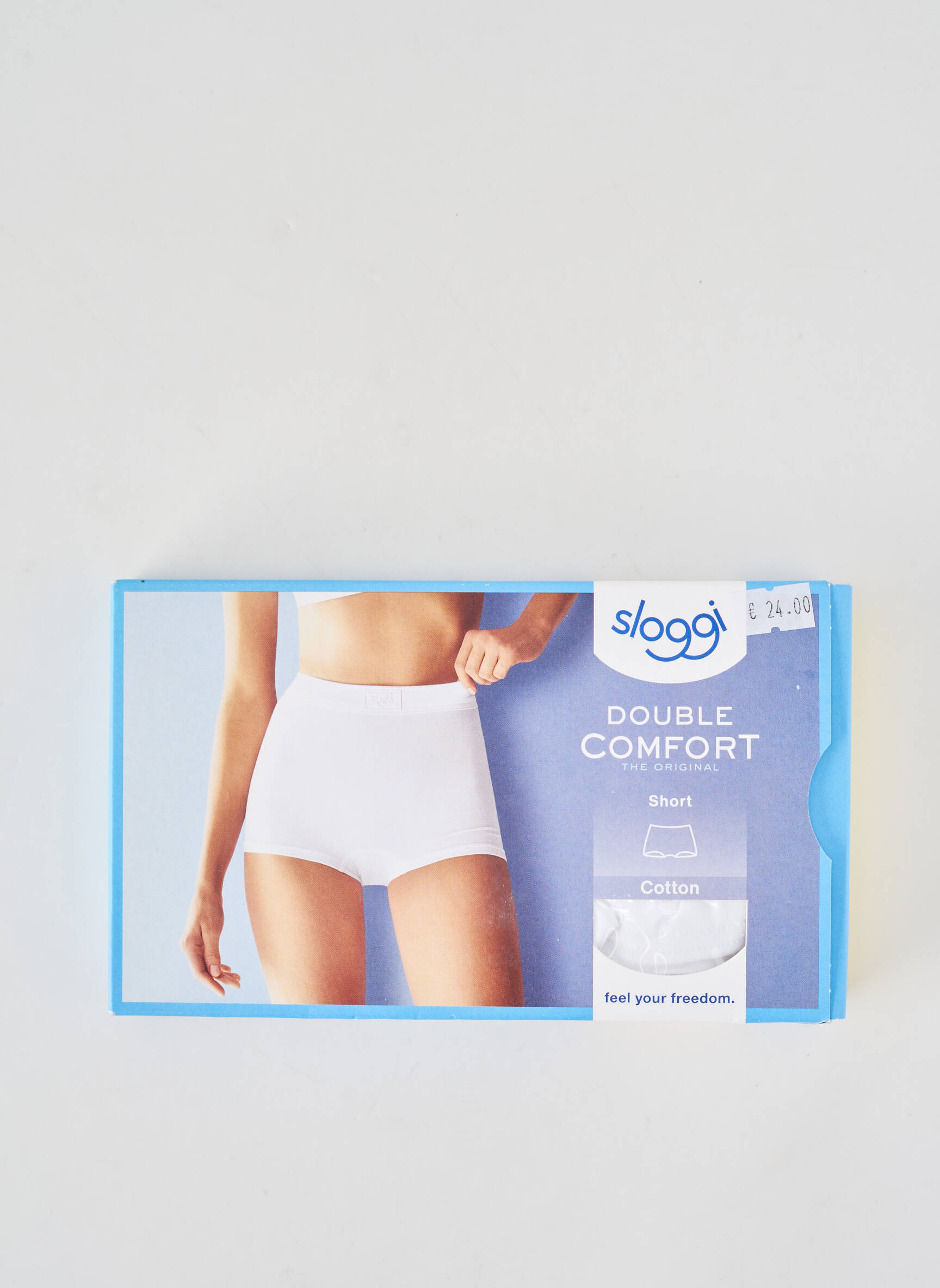 Shorty short blanc SLOGGI femme