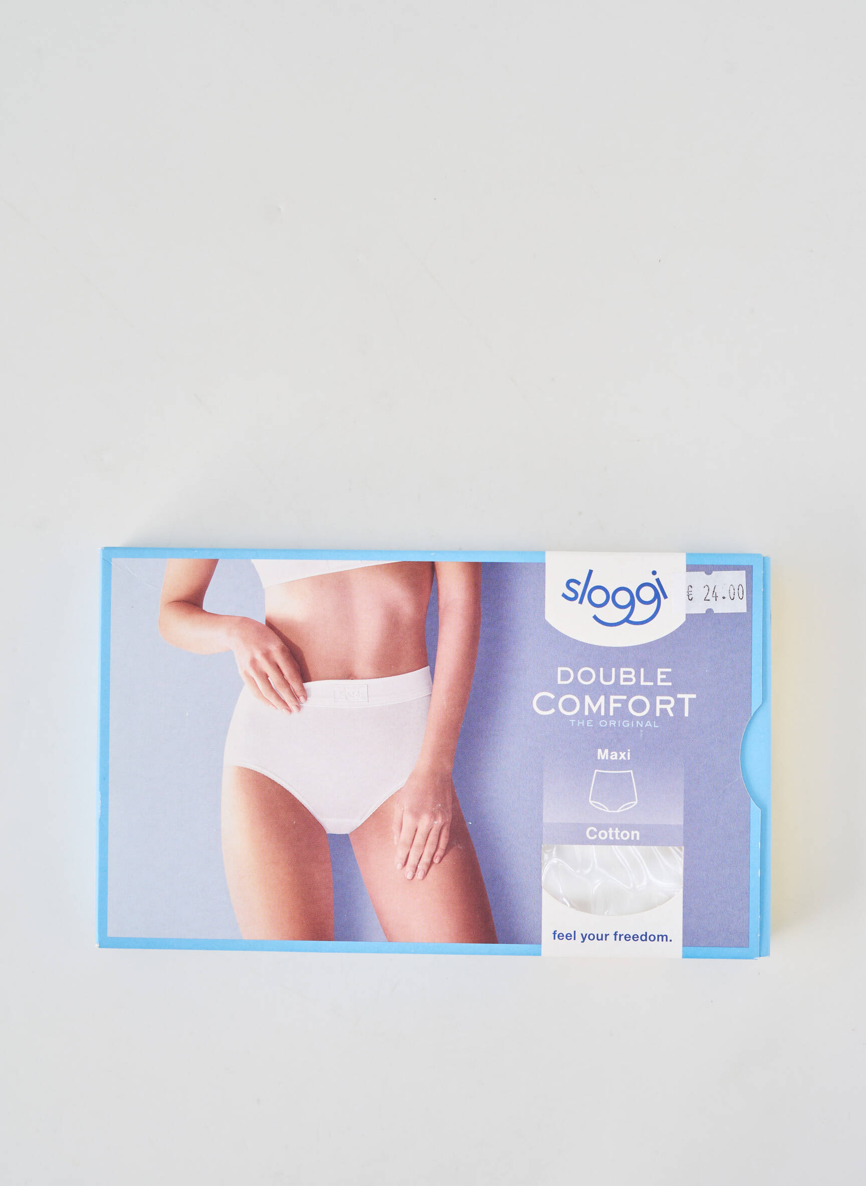 Culotte haute stretch blanc SLOGGI femme