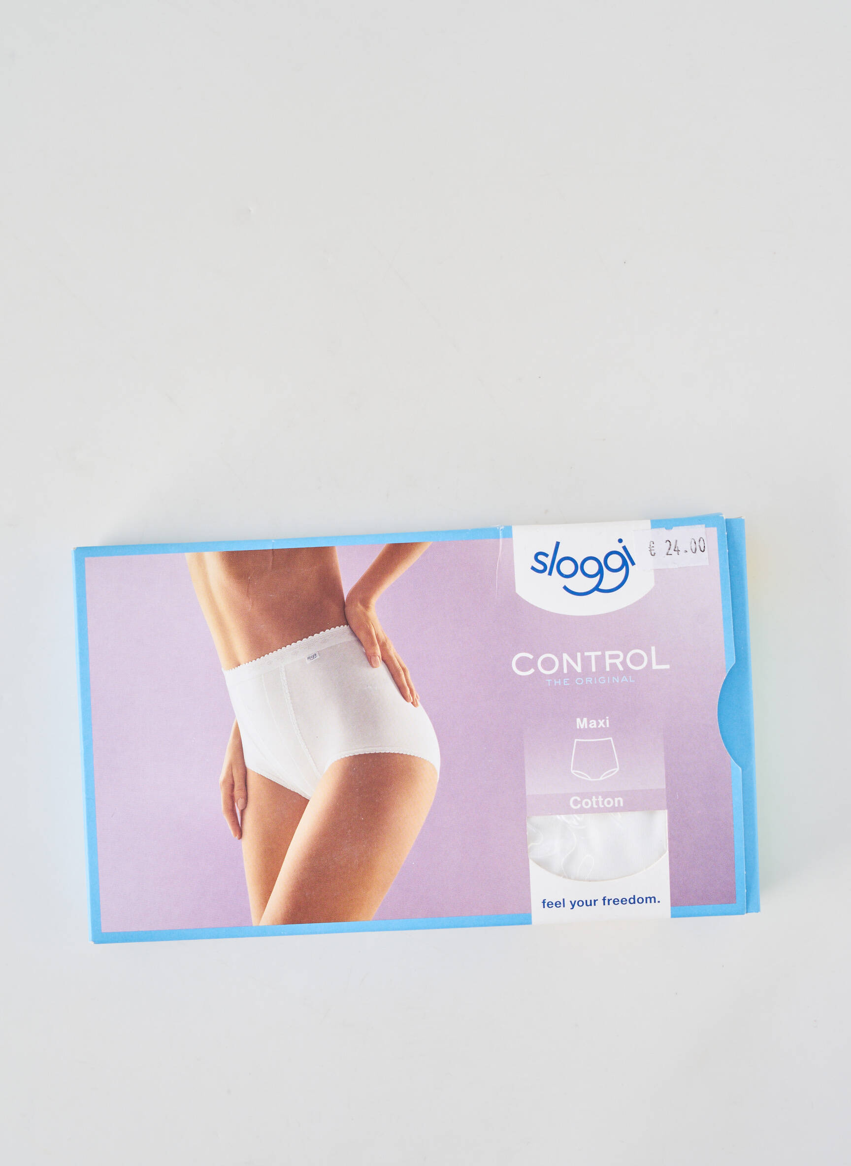 Culotte haute stretch blanc SLOGGI femme