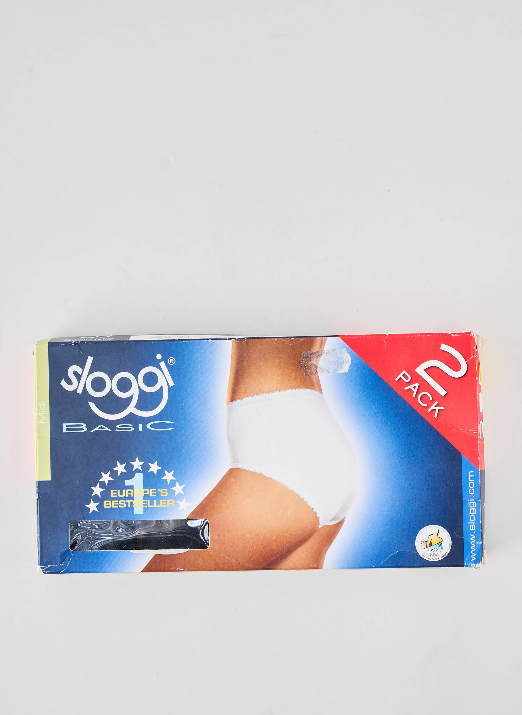 Culotte stretch noir SLOGGI femme