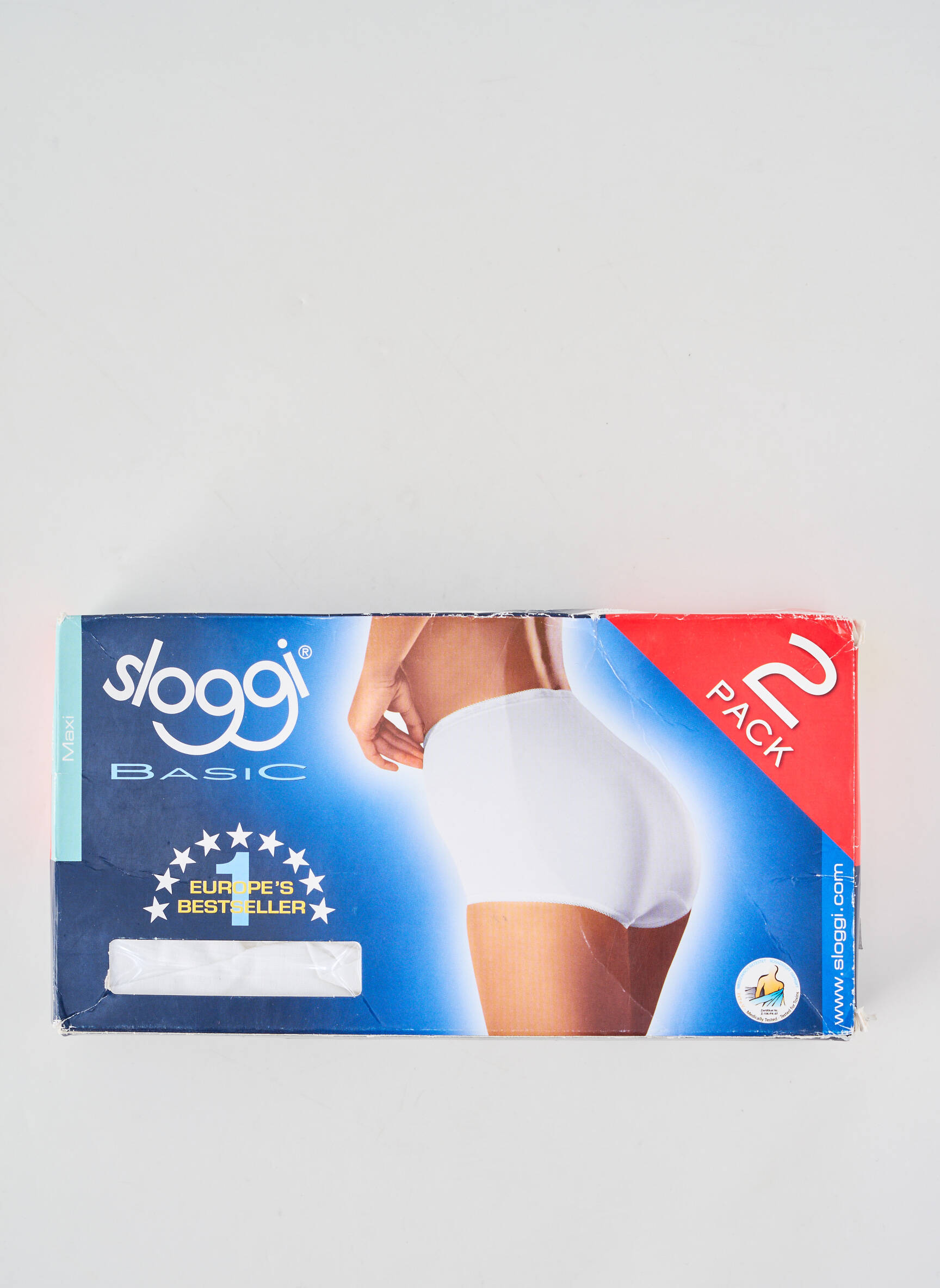 Culotte stretch blanc SLOGGI femme