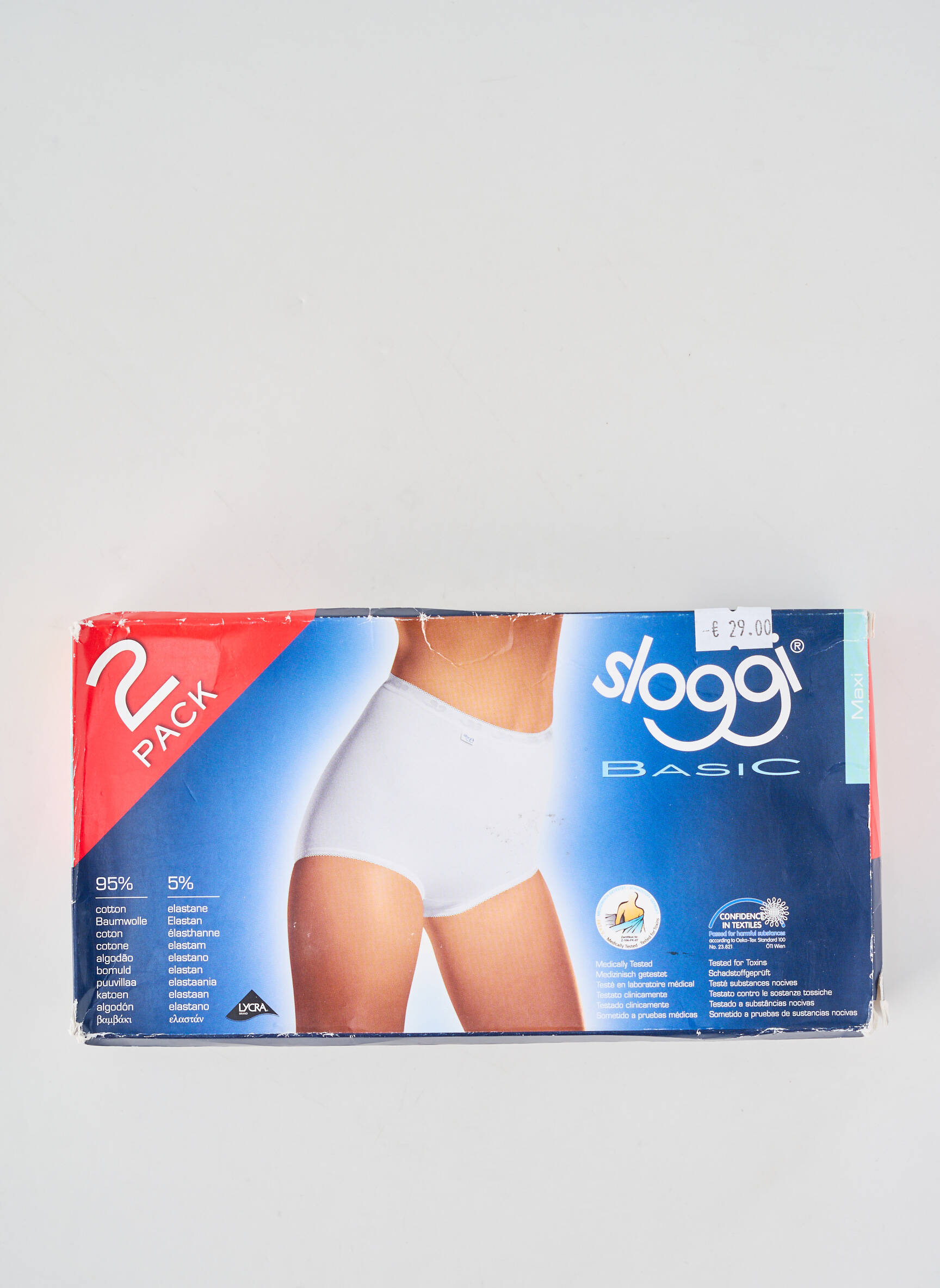 Culotte stretch blanc SLOGGI femme