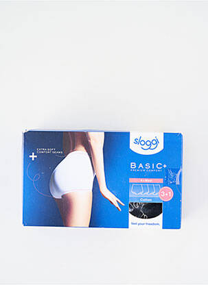 Shorty stretch noir SLOGGI femme