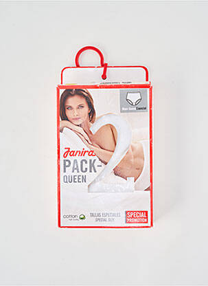 Collants stretch blanc JANIRA femme