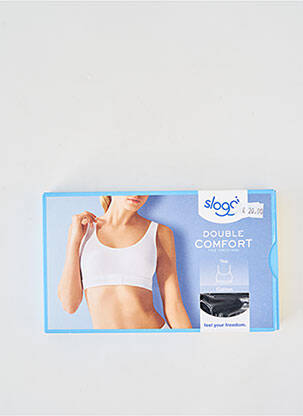 Soutien-gorge sans armature brassieres noir SLOGGI femme