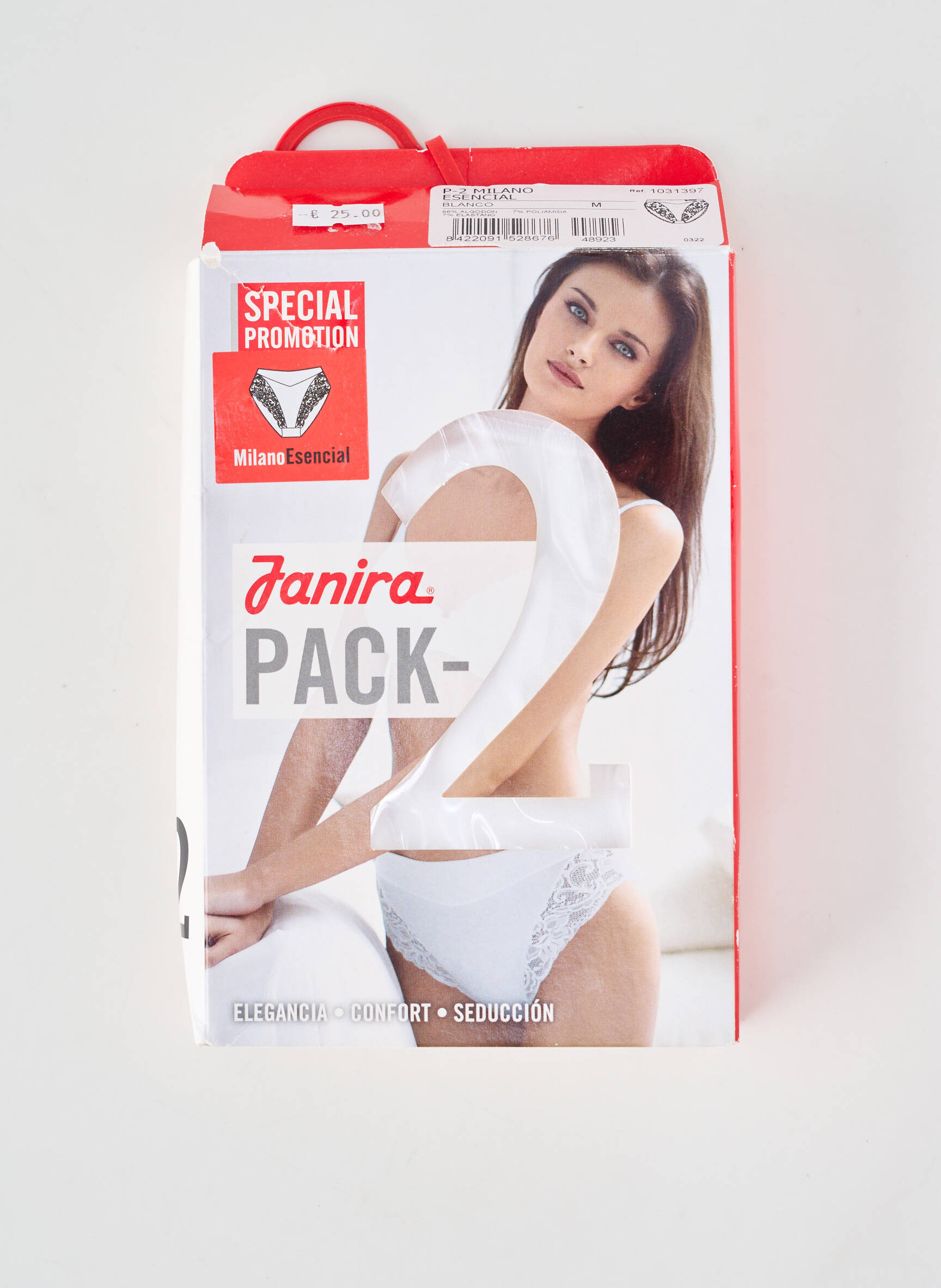Culotte stretch blanc JANIRA femme
