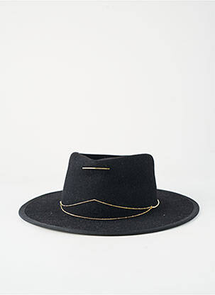 Chapeau bande anti-transpiration noir VAN PALMA femme
