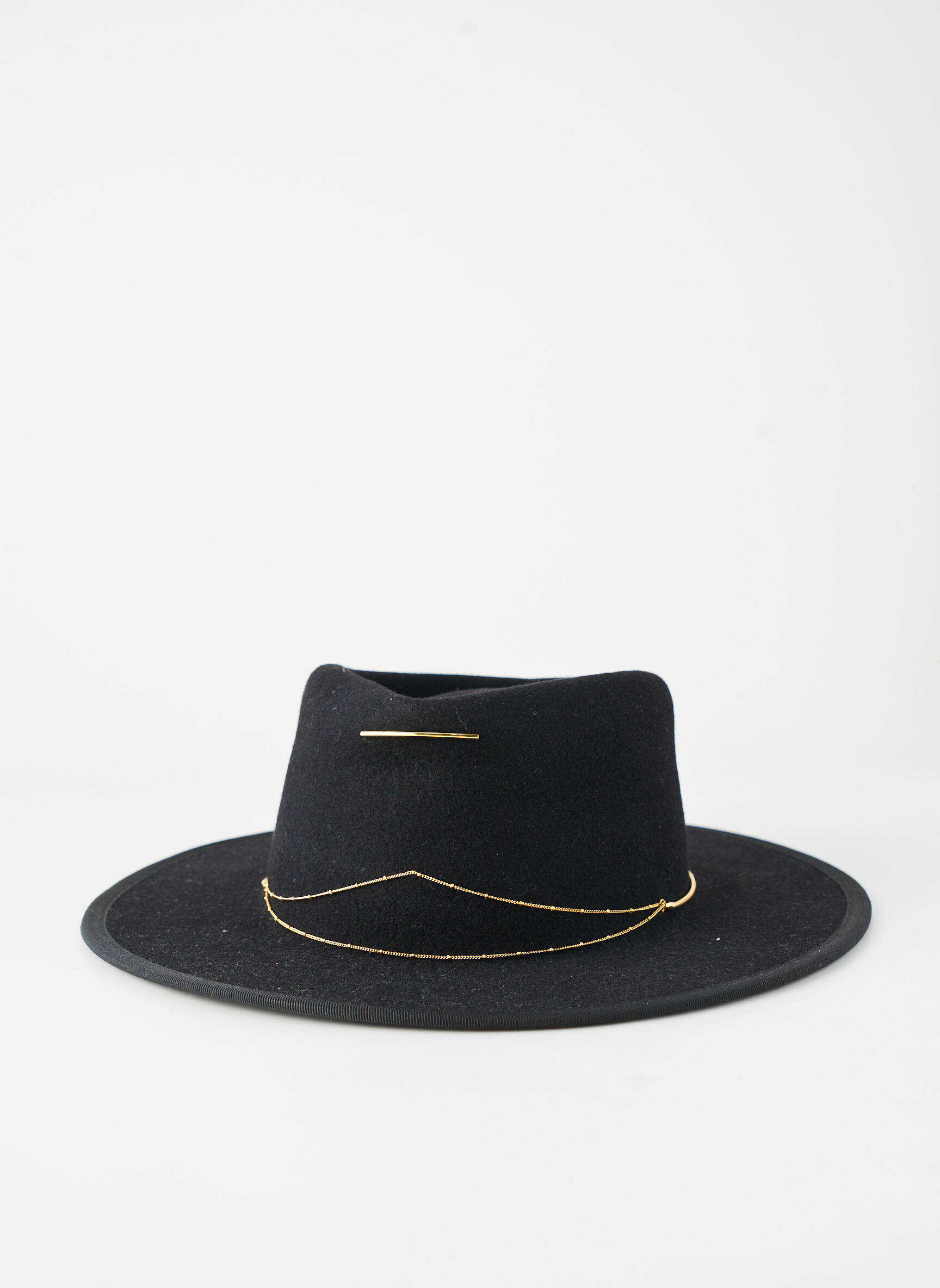 Chapeau bande anti-transpiration noir VAN PALMA femme