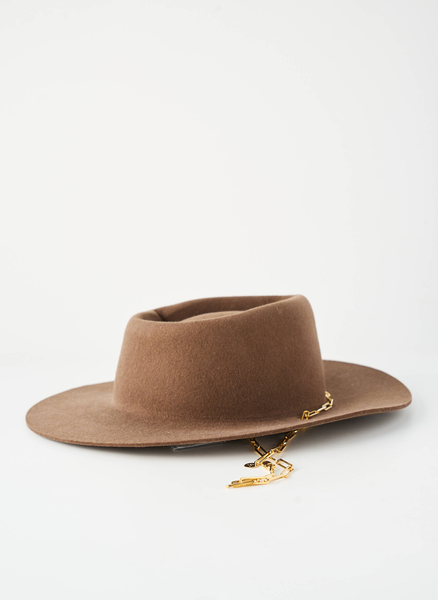 Chapeau bande anti-transpiration marron VAN PALMA femme