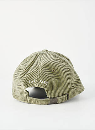 Casquette doublure vert FIVE femme