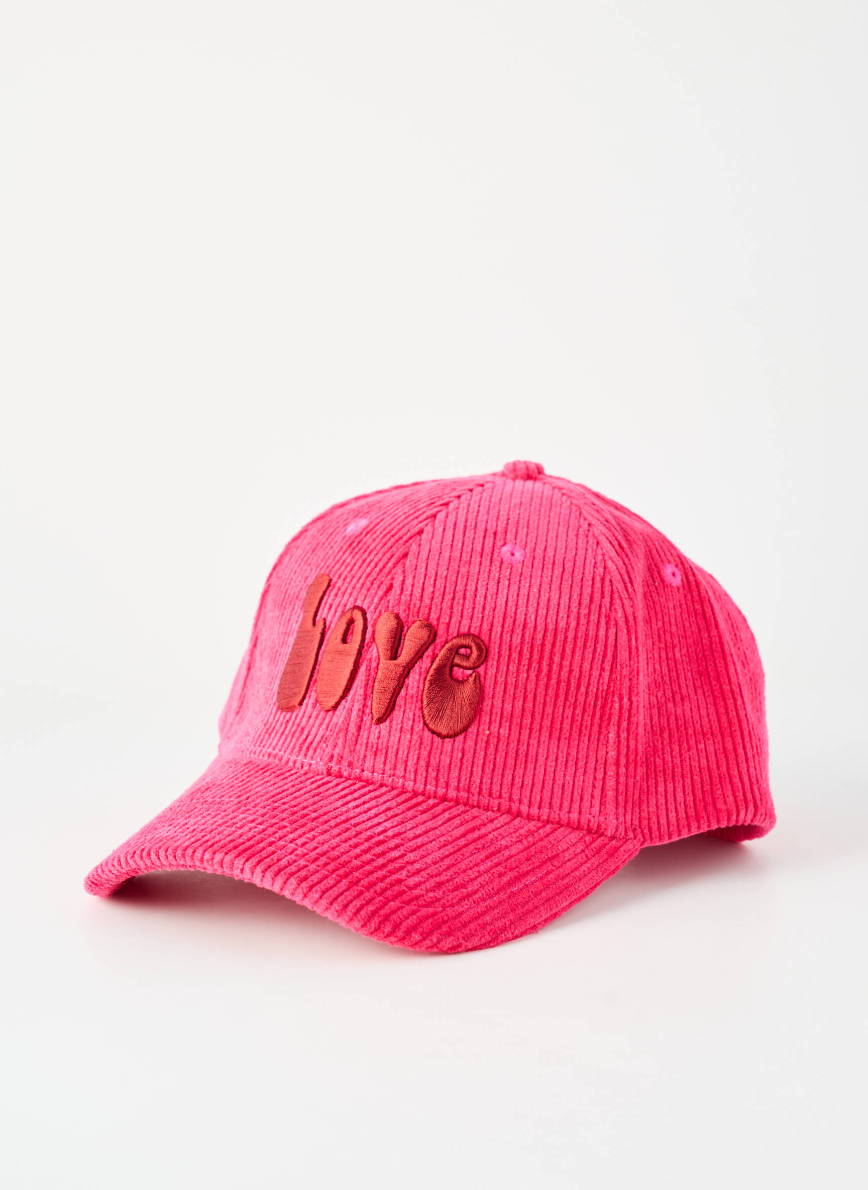 Casquette doublure rose FIVE femme