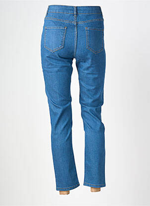 Jeans coupe slim stretch taille normale bleu DIVILUNE femme