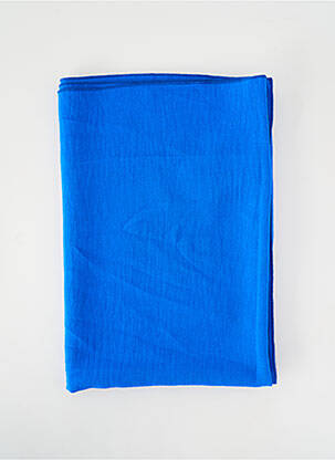 Echarpe bleu GEVANA femme