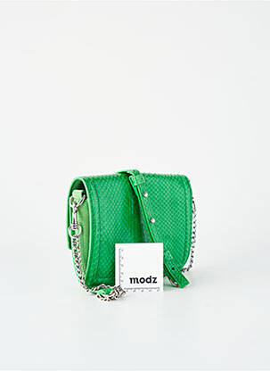 Sac multipoches forme rectangulaire vert GREAT BY SANDIE femme