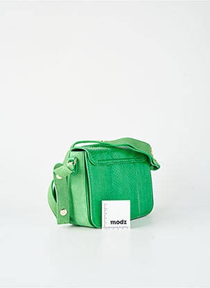 Sac multipoches forme rectangulaire vert GREAT BY SANDIE femme