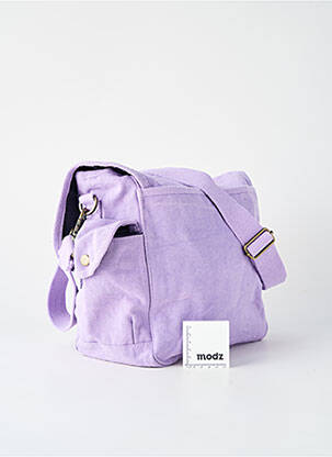 Sac coutures renforcées violet SAC U.S unisexe