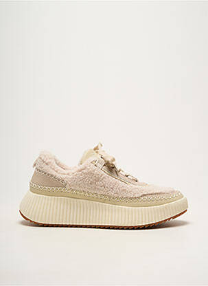 Baskets plateforme talon de 4 à 6cm beige LAURA VITA femme
