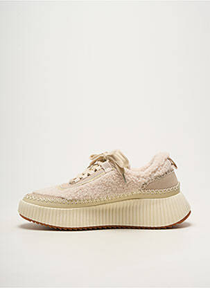 Baskets plateforme talon de 4 à 6cm beige LAURA VITA femme