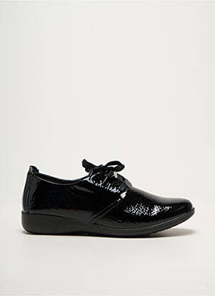 Derbies matière lisse talon plat jusqu'à 3cm noir INEA femme