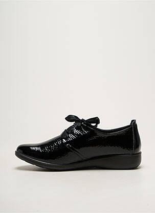 Derbies matière lisse talon plat jusqu'à 3cm noir INEA femme