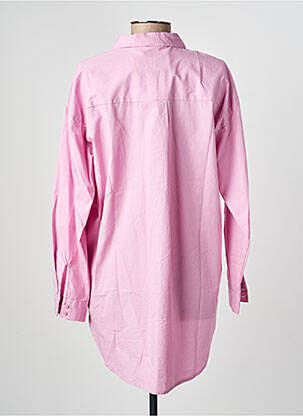 Chemisier coupe droite manches longues rose B.YOUNG femme