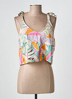 Top sans manche sans manche beige RIP CURL femme